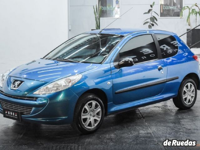 Peugeot Usado en Córdoba, deRuedas 207 azul electrico Peugeot Usado en Córdoba, deRuedas