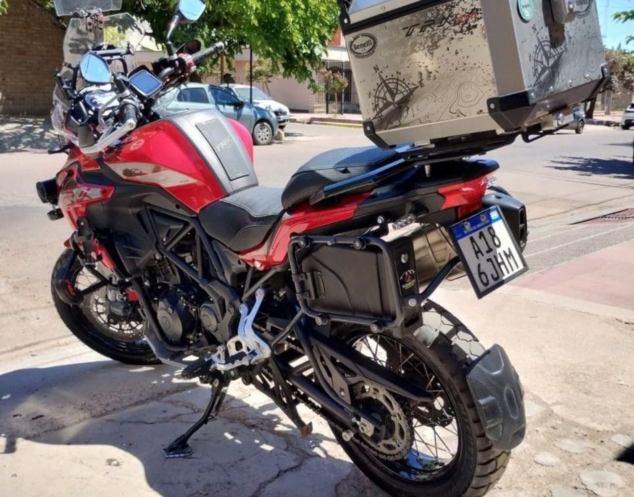 Benelli TRK Usada en Mendoza, deRuedas