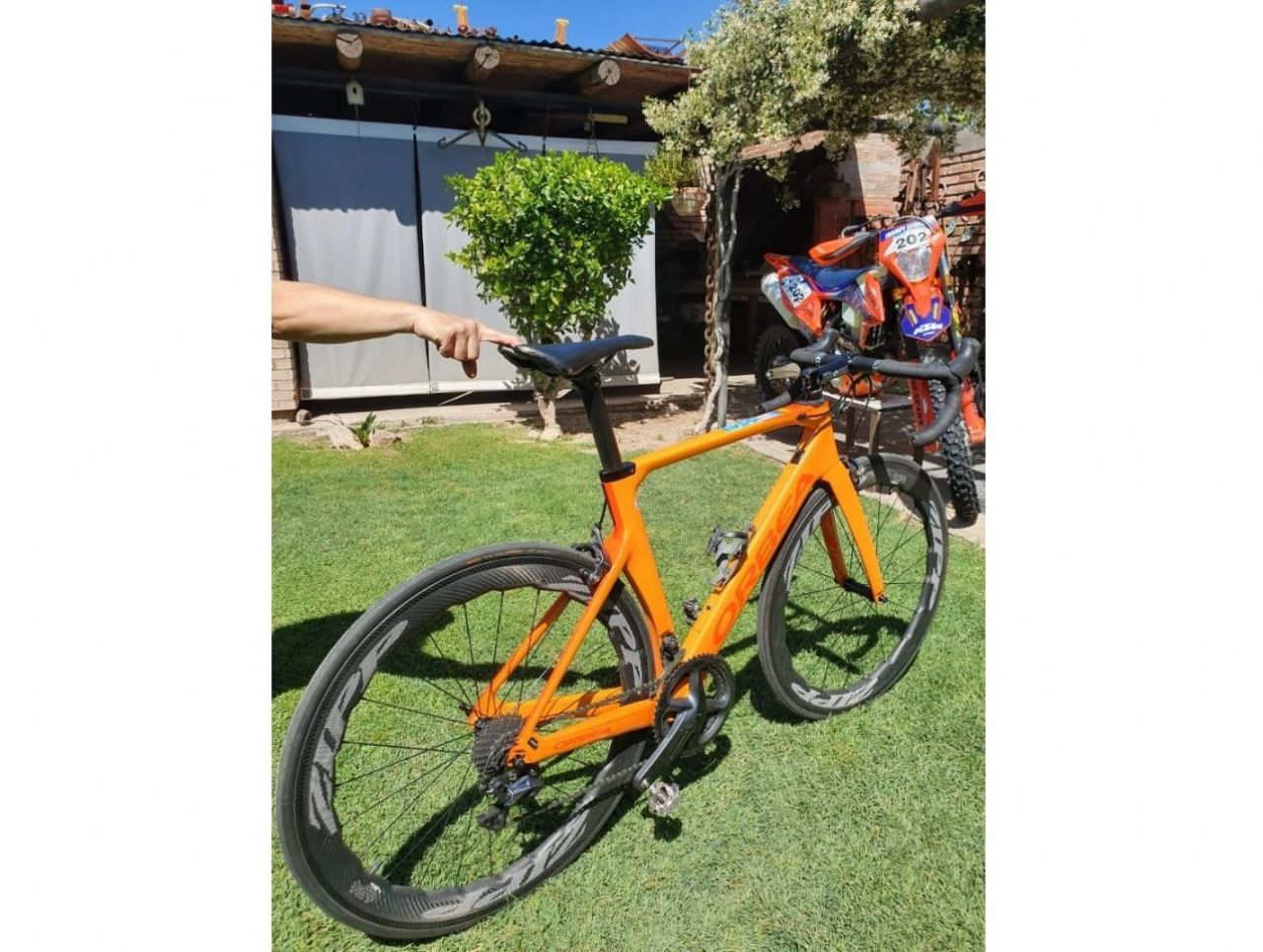 Bicicleta Orbea Carbono Usado en San Juan, deRuedas