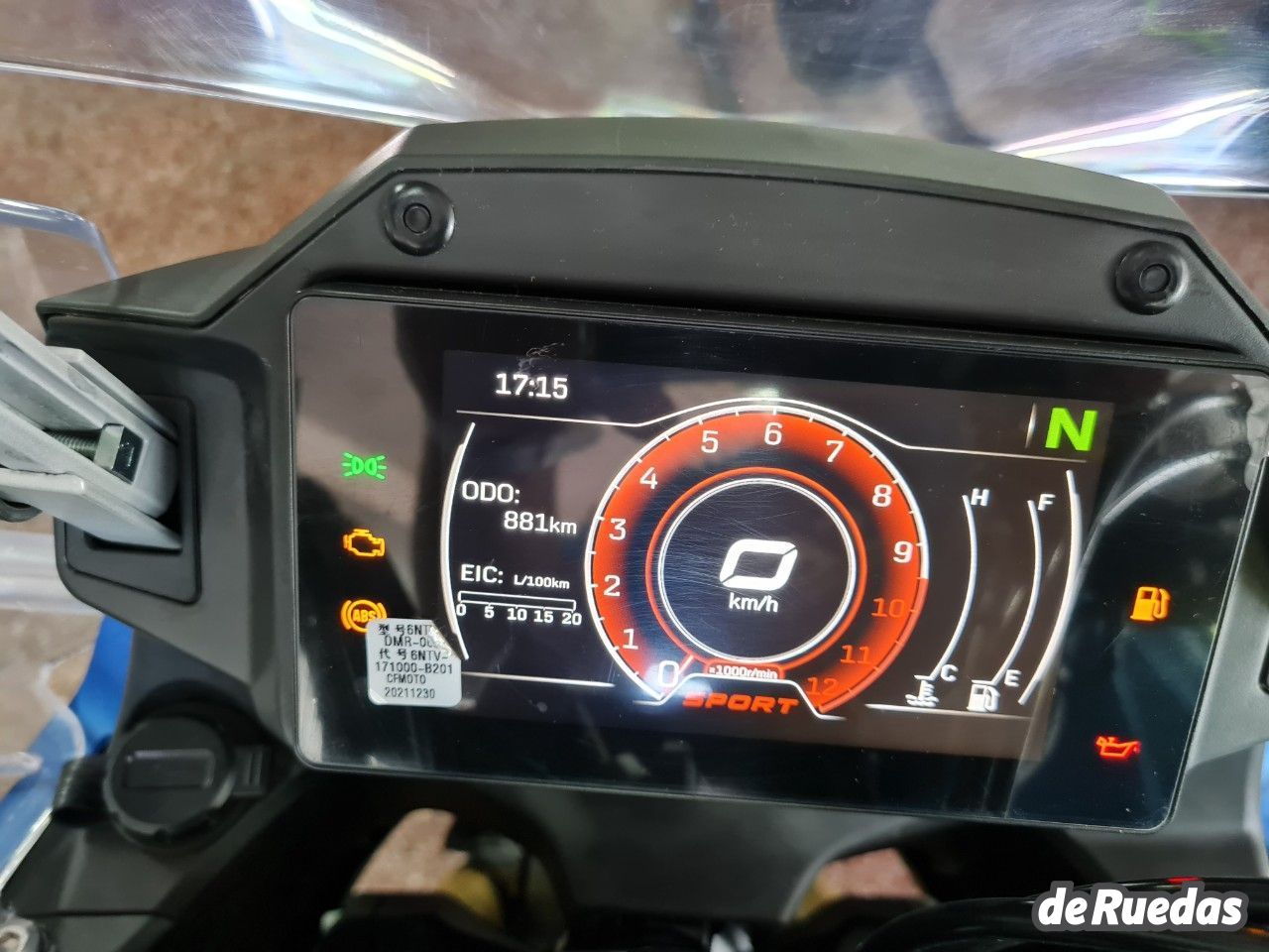CF Moto MT Usada en Mendoza, deRuedas