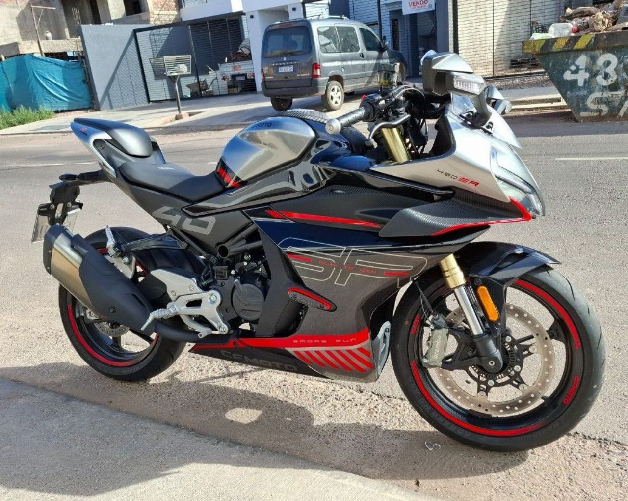 CF Moto SR Usada en Mendoza, deRuedas