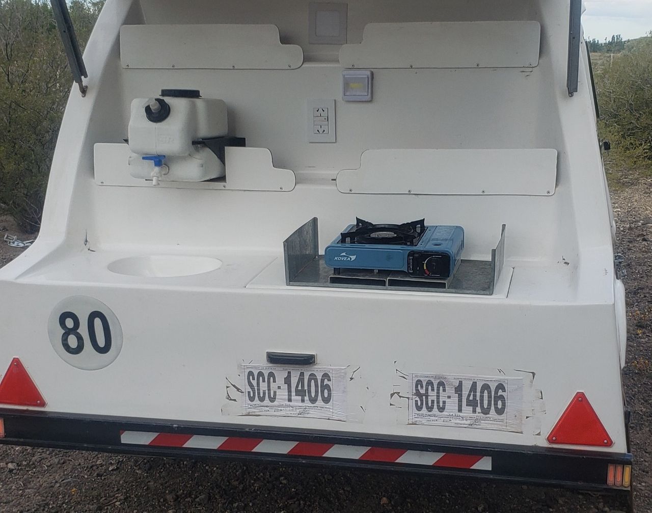 Casilla Rodante 1 eje Usado en Neuquén, deRuedas