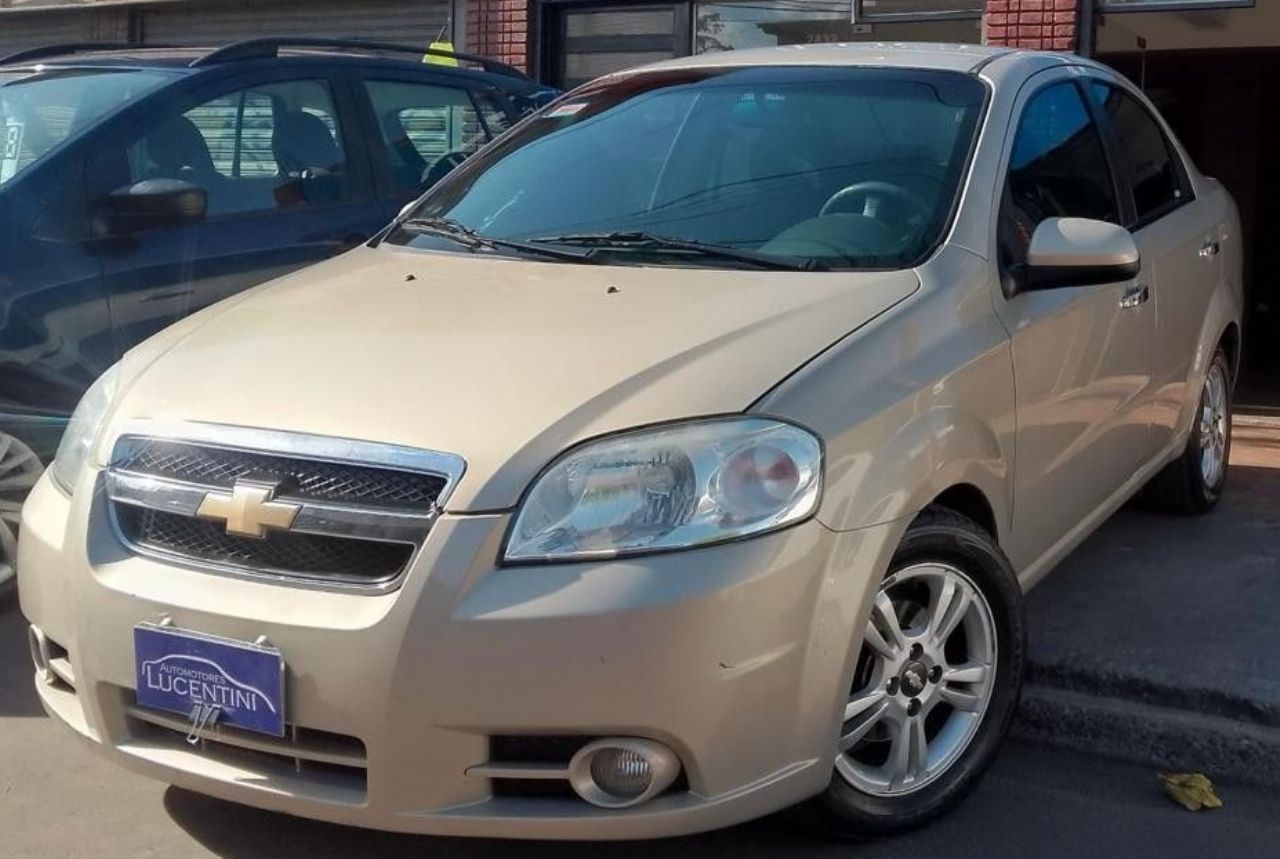 Chevrolet Aveo Usado Financiado en Mendoza, deRuedas