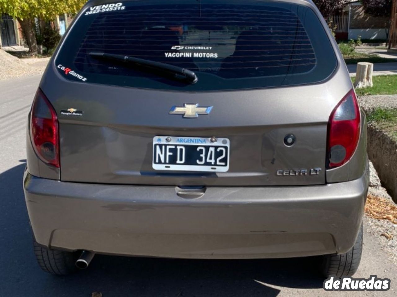 Chevrolet Celta Usado en Mendoza, deRuedas