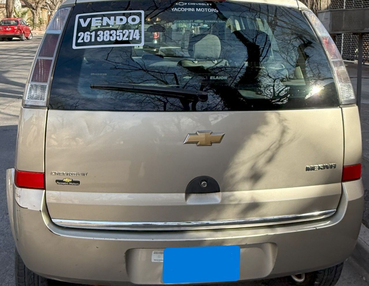 Chevrolet Meriva Usado en Mendoza, deRuedas