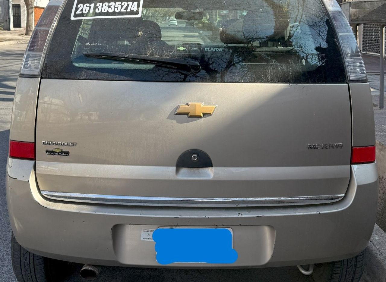 Chevrolet Meriva Usado en Mendoza, deRuedas