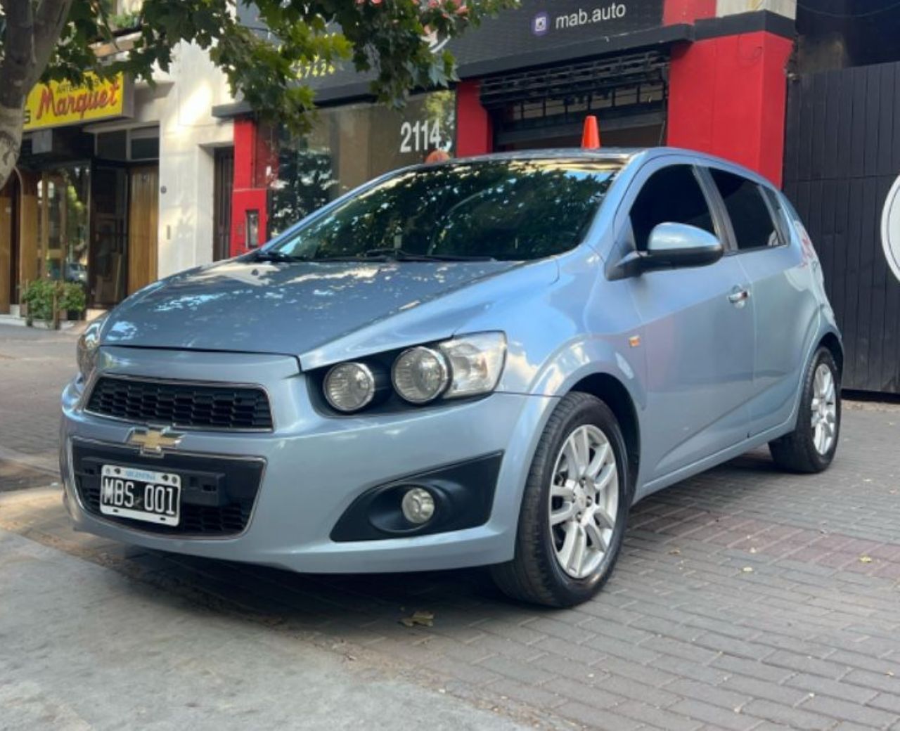 Chevrolet Sonic Usado Financiado en Mendoza, deRuedas
