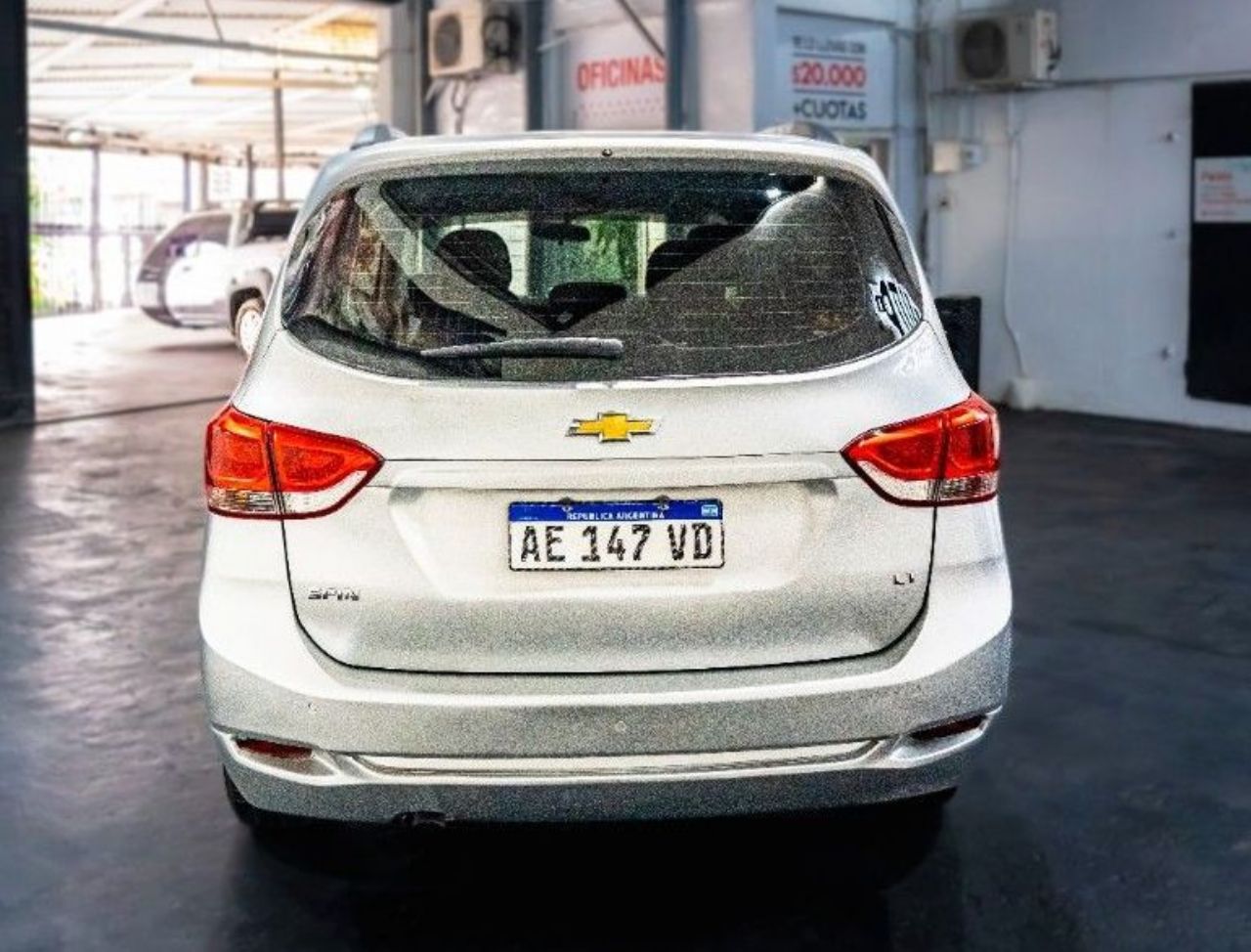 Chevrolet Spin Usado Financiado en Córdoba, deRuedas