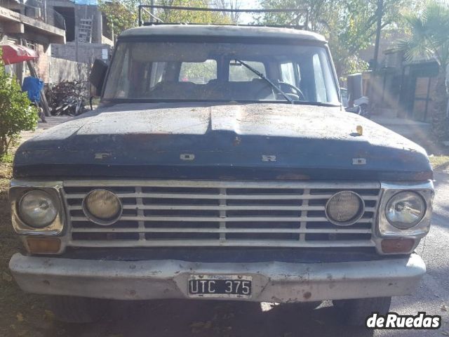 Ford F-100 Usada en Mendoza, deRuedas