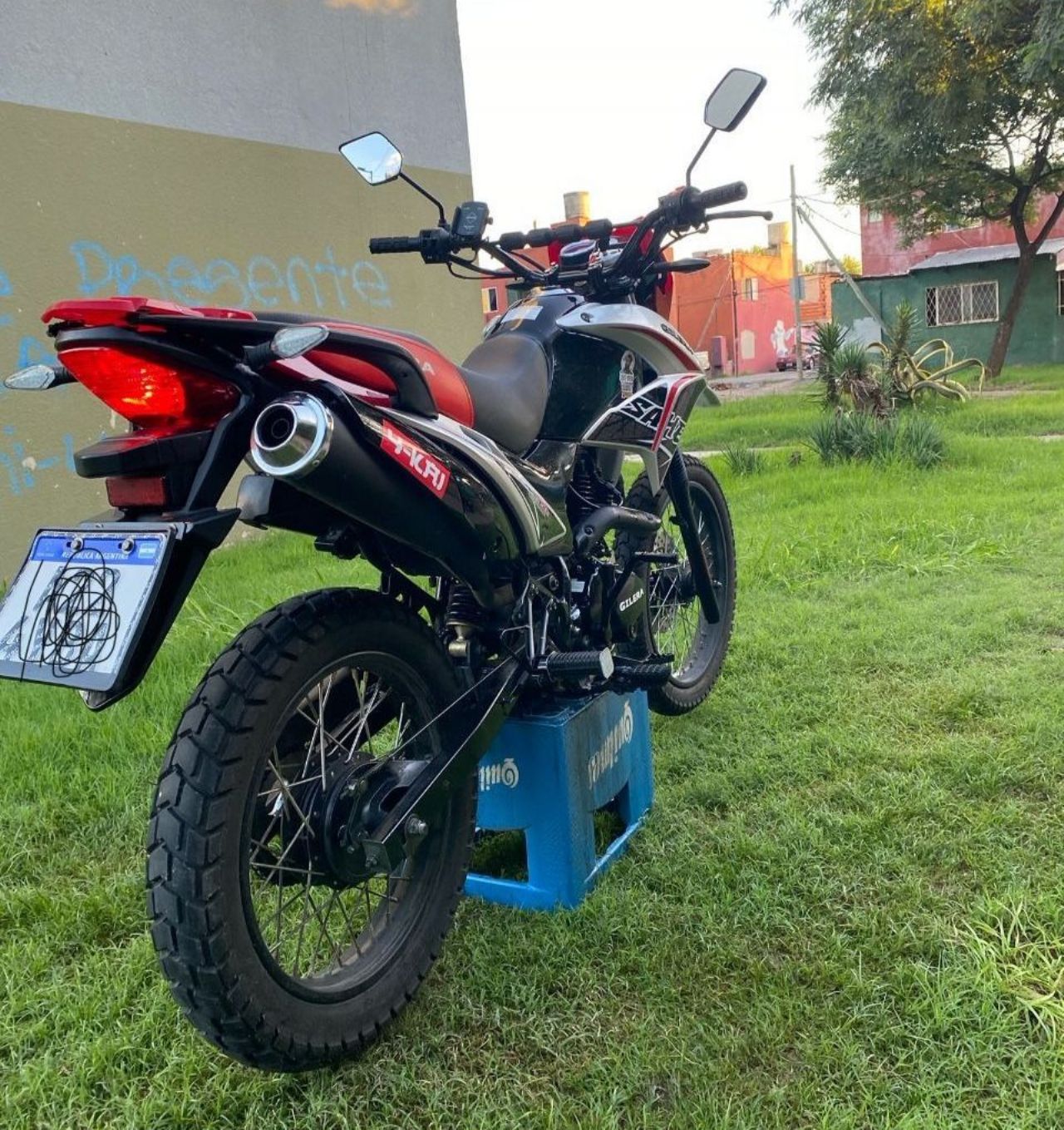 Gilera Sahel Usada en Buenos Aires, deRuedas