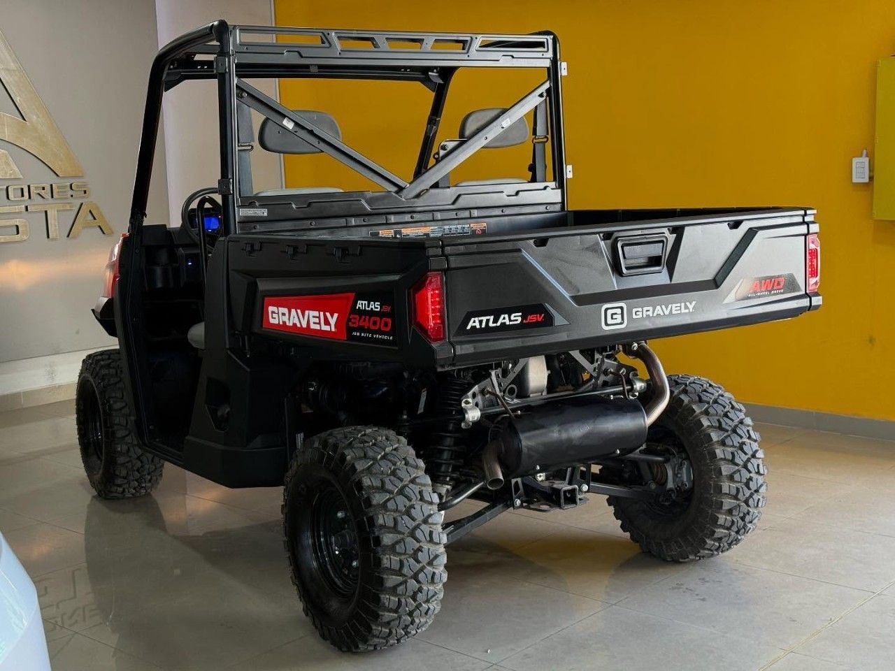 Gravely Atlas Nuevo en San Juan, deRuedas