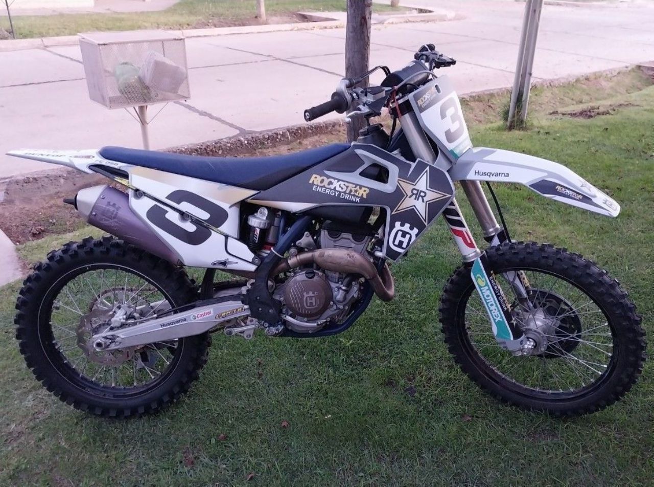 Husqvarna FC Usada en Mendoza, deRuedas