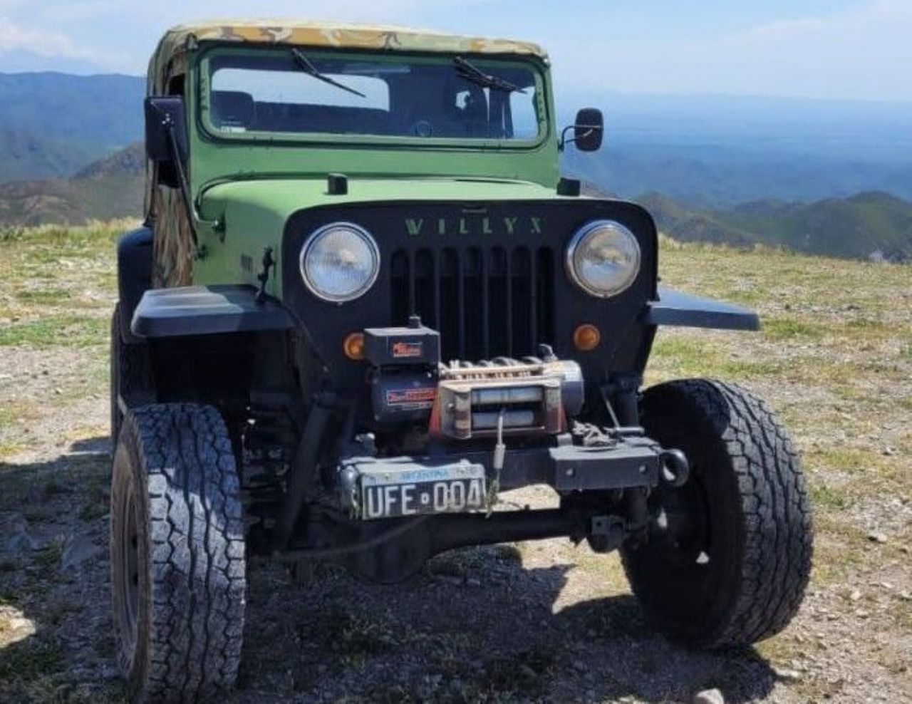 Jeep Willys Usada en Mendoza, deRuedas