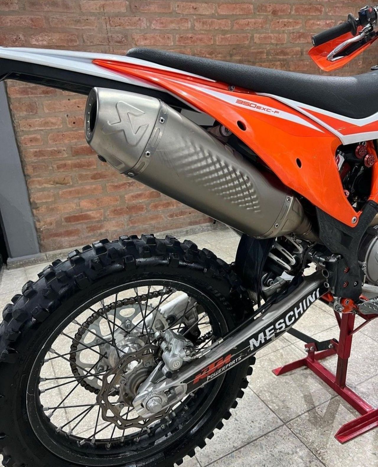 KTM EXC-F Usada en San Juan, deRuedas