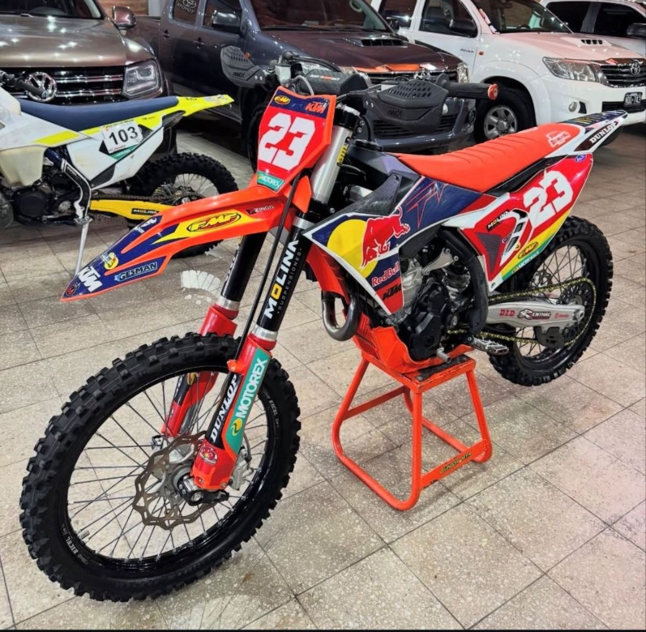 KTM SX-F Usada Financiado en San Juan, deRuedas