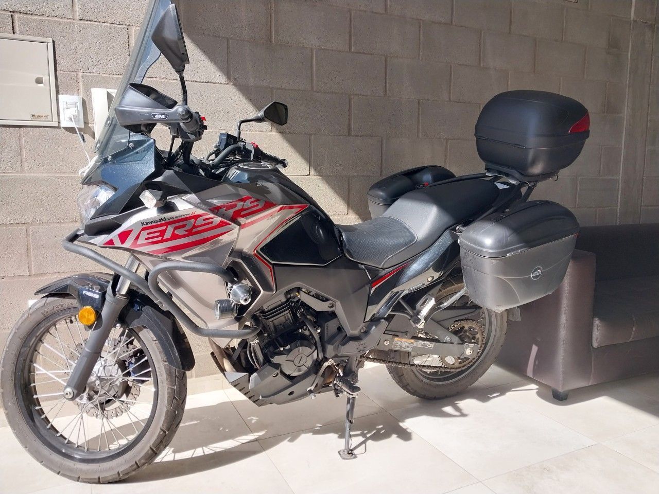 Kawasaki KLE Usada en Mendoza, deRuedas