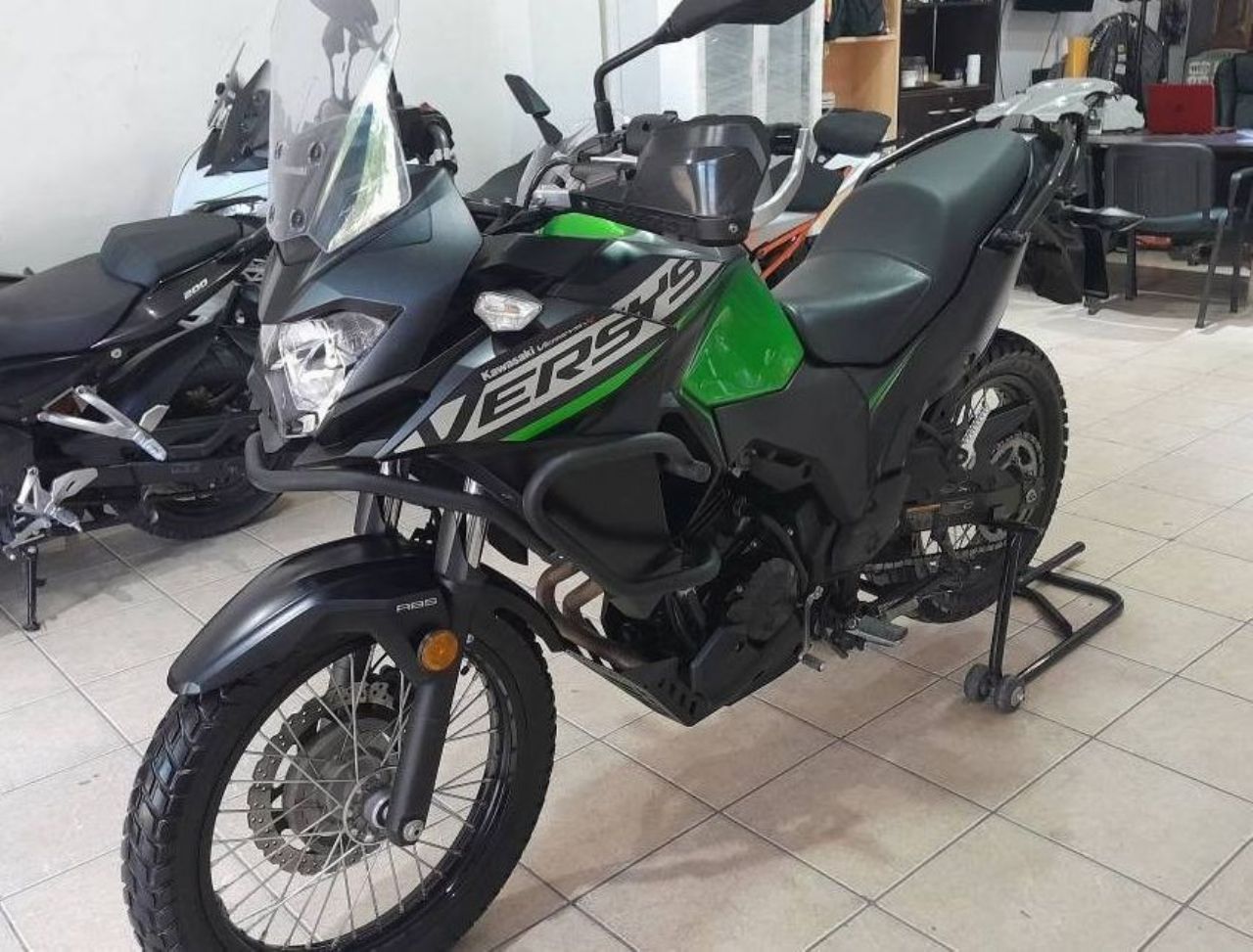 Kawasaki KLE Usada Financiado en Mendoza, deRuedas