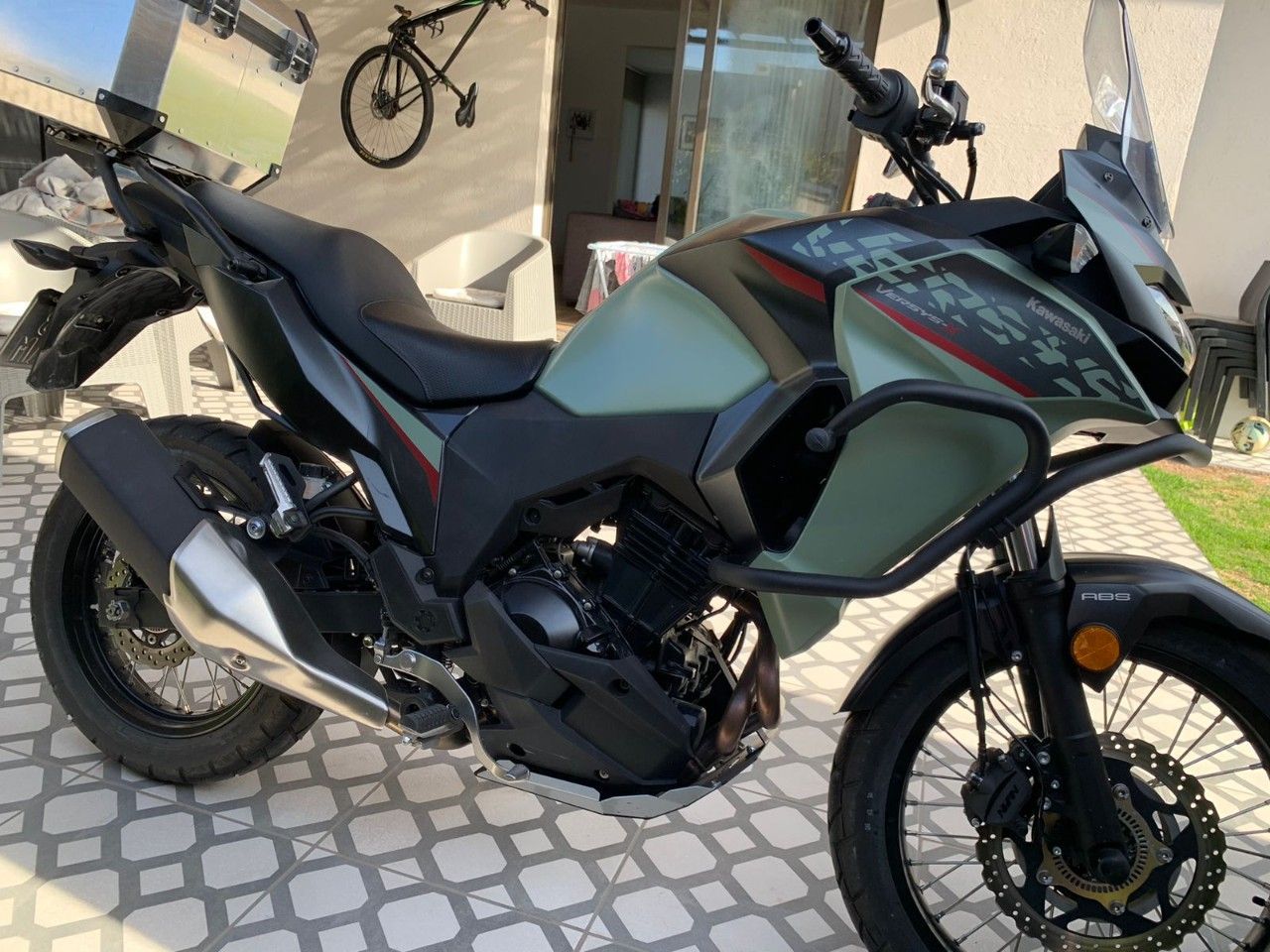 Kawasaki KLE Usada en Mendoza, deRuedas