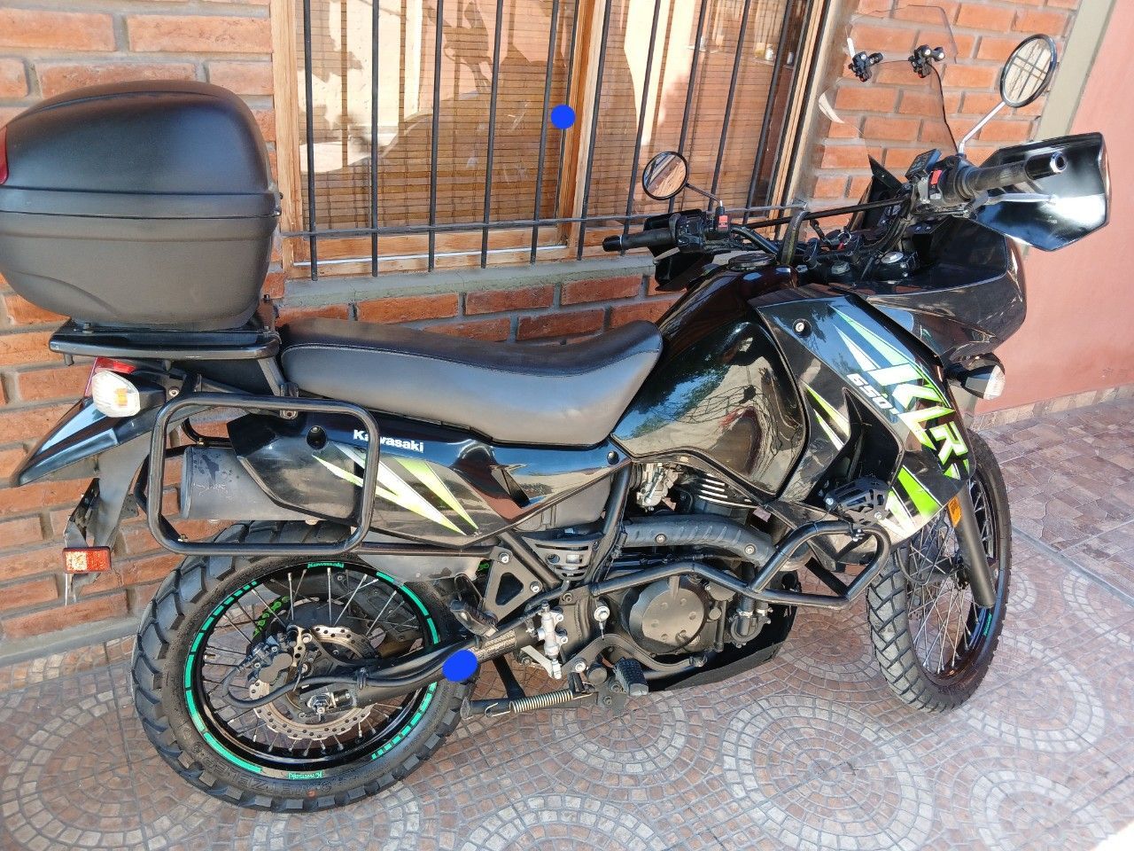 Kawasaki KLR Usada en San Juan, deRuedas