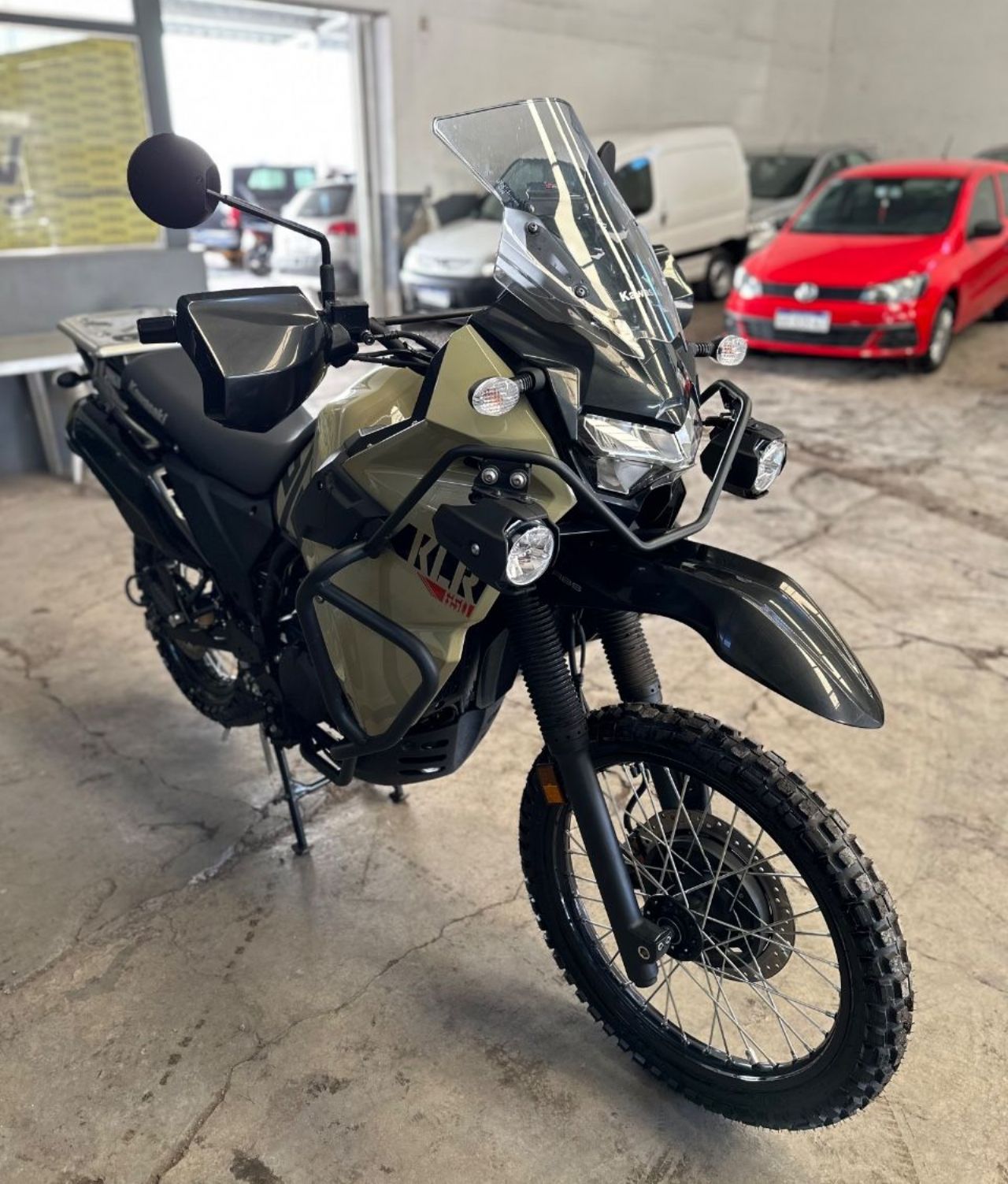 Kawasaki KLR Usada Financiado en Mendoza, deRuedas