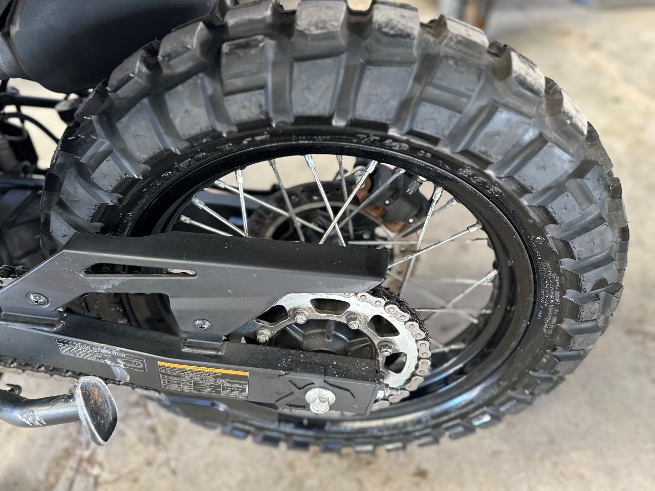 Kawasaki KLR Usada Financiado en Mendoza, deRuedas