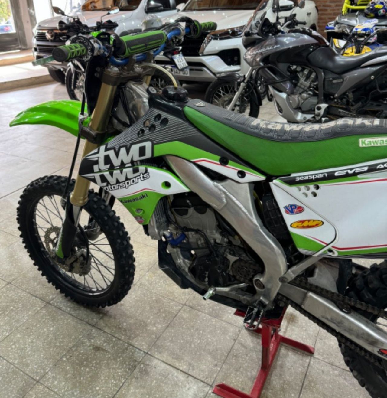 Kawasaki KX Usada en San Juan, deRuedas