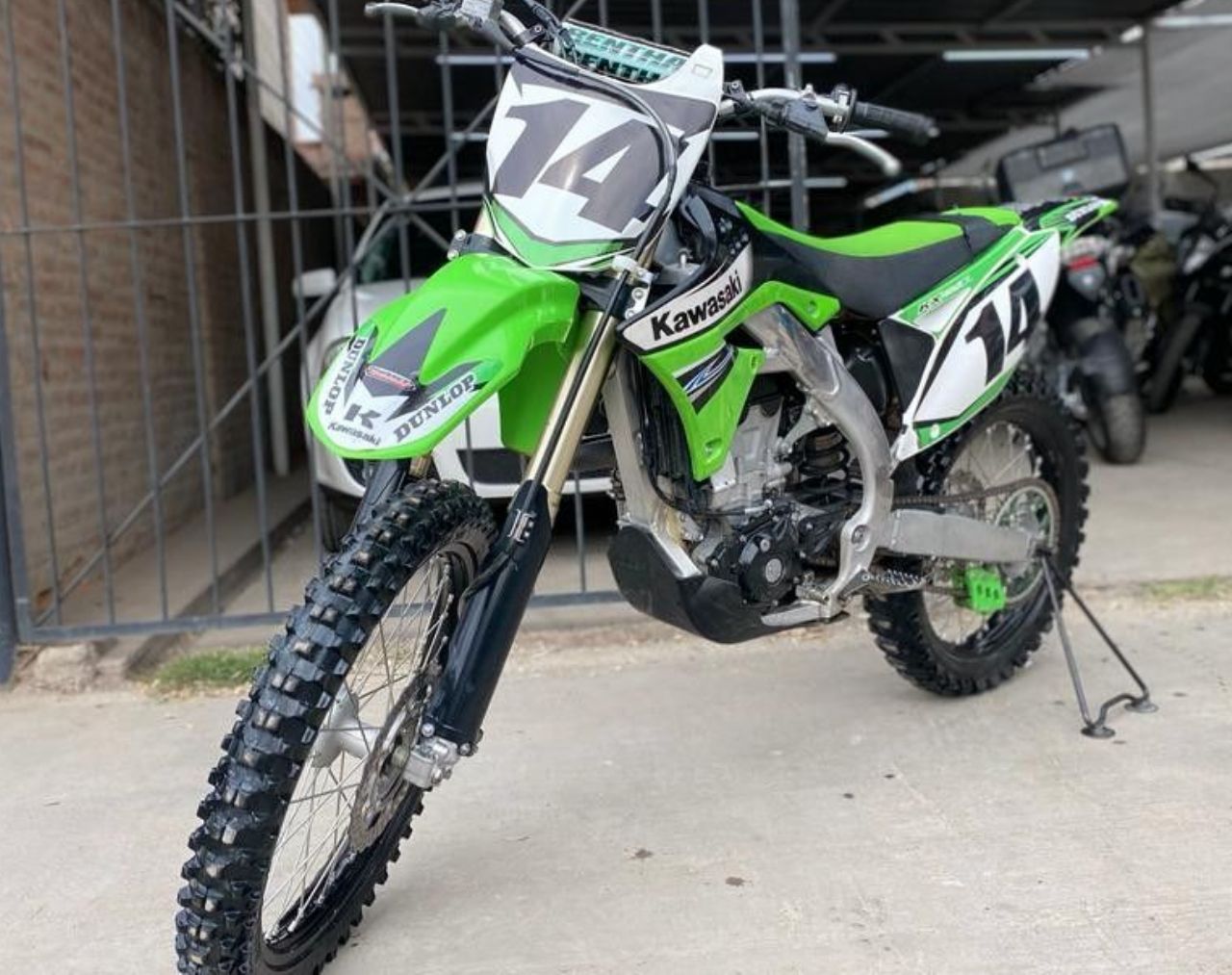 Kawasaki KX Usada en San Juan, deRuedas