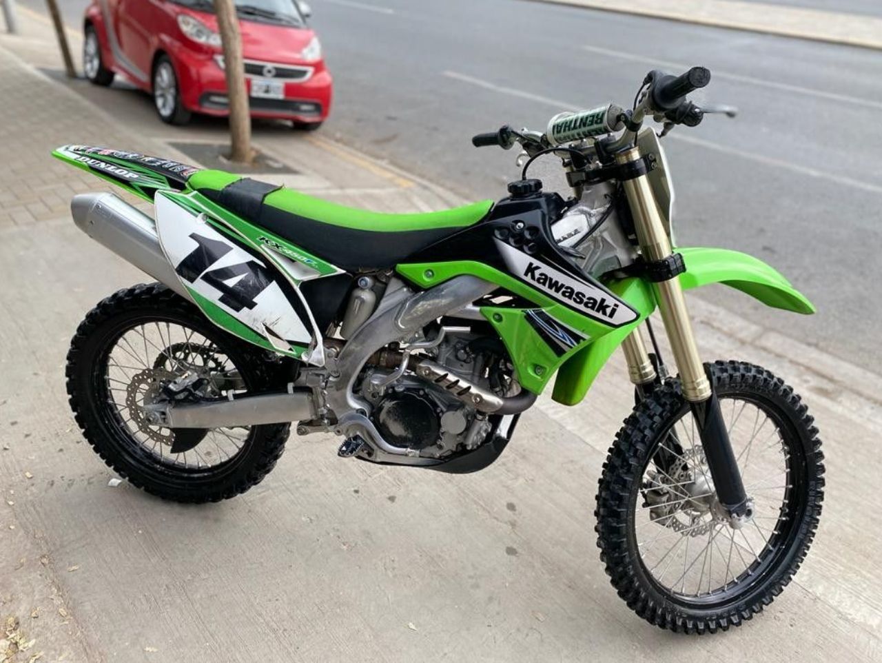 Kawasaki KX Usada en San Juan, deRuedas