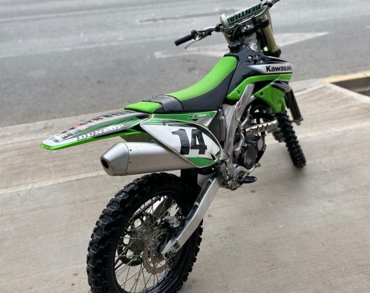 Kawasaki KX Usada en San Juan, deRuedas