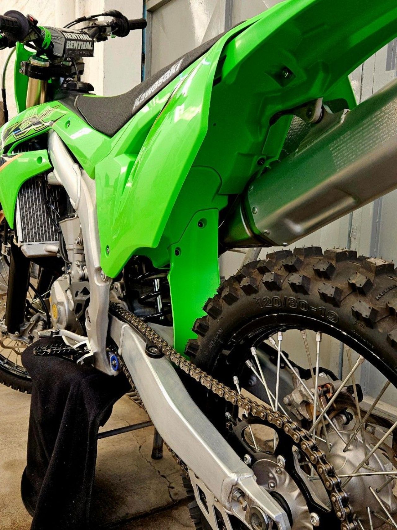 Kawasaki KX Usada Financiado en Mendoza, deRuedas