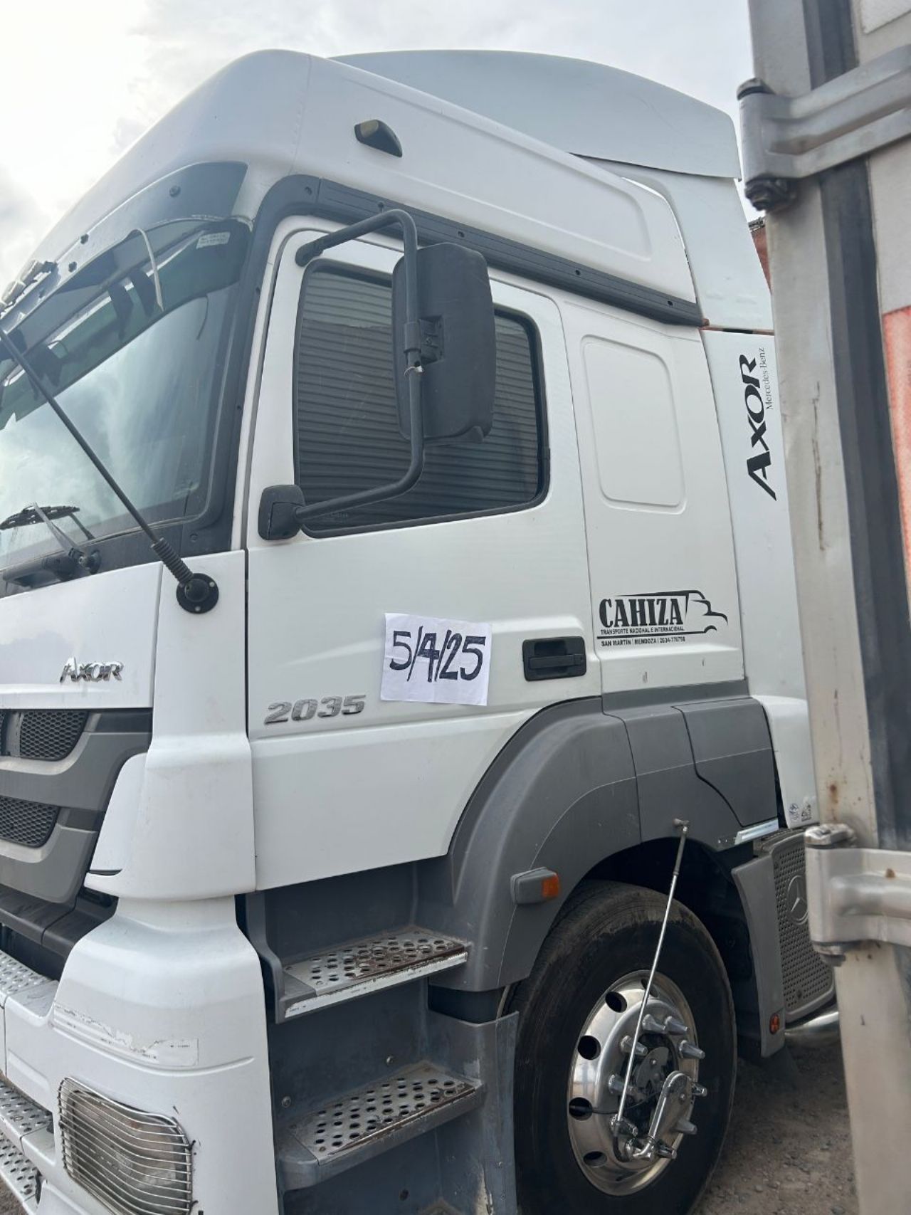 Mercedes Benz Axor Usado en Mendoza, deRuedas