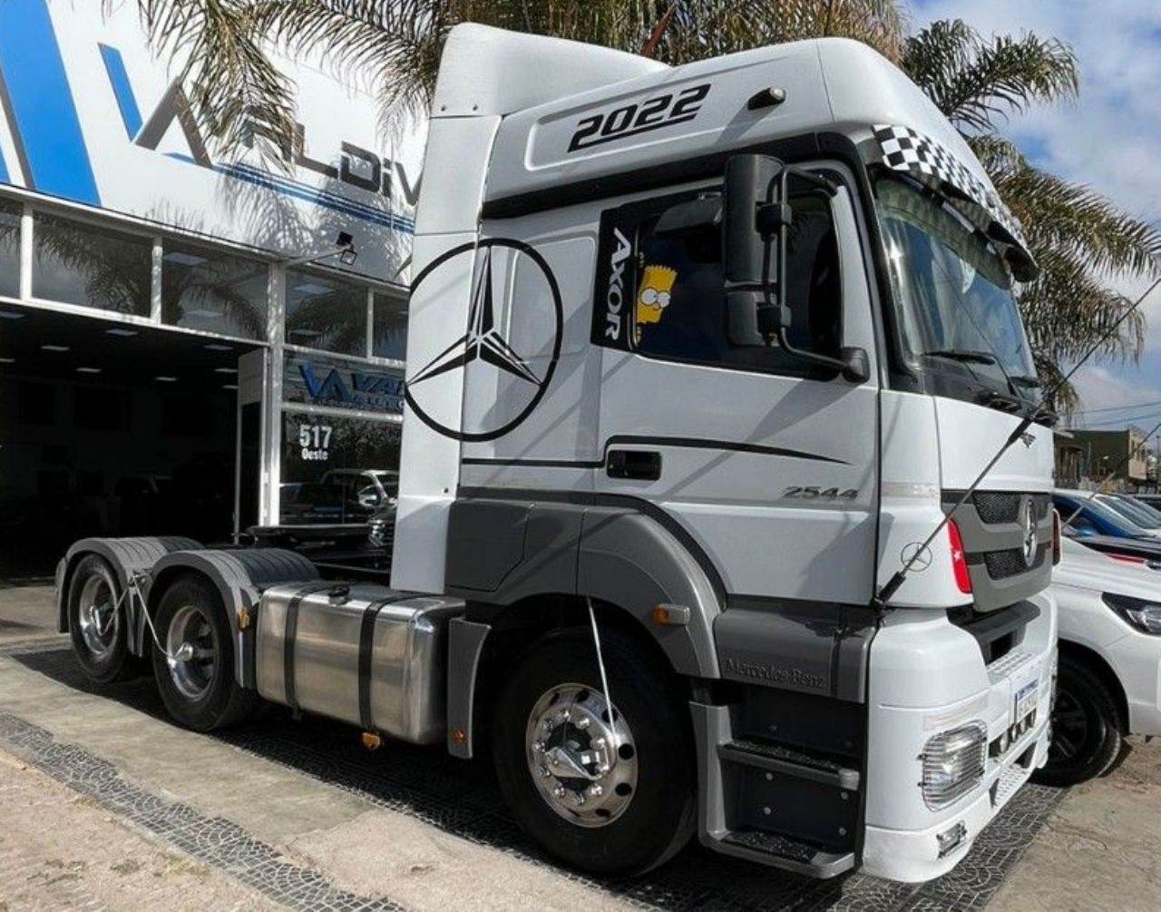 Mercedes Benz Axor Usado en San Juan, deRuedas