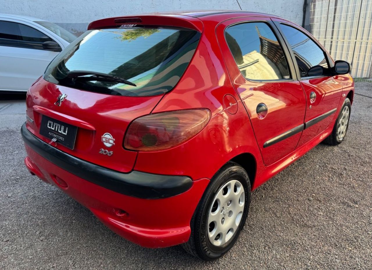 Peugeot 206 Usado Financiado en Mendoza, deRuedas
