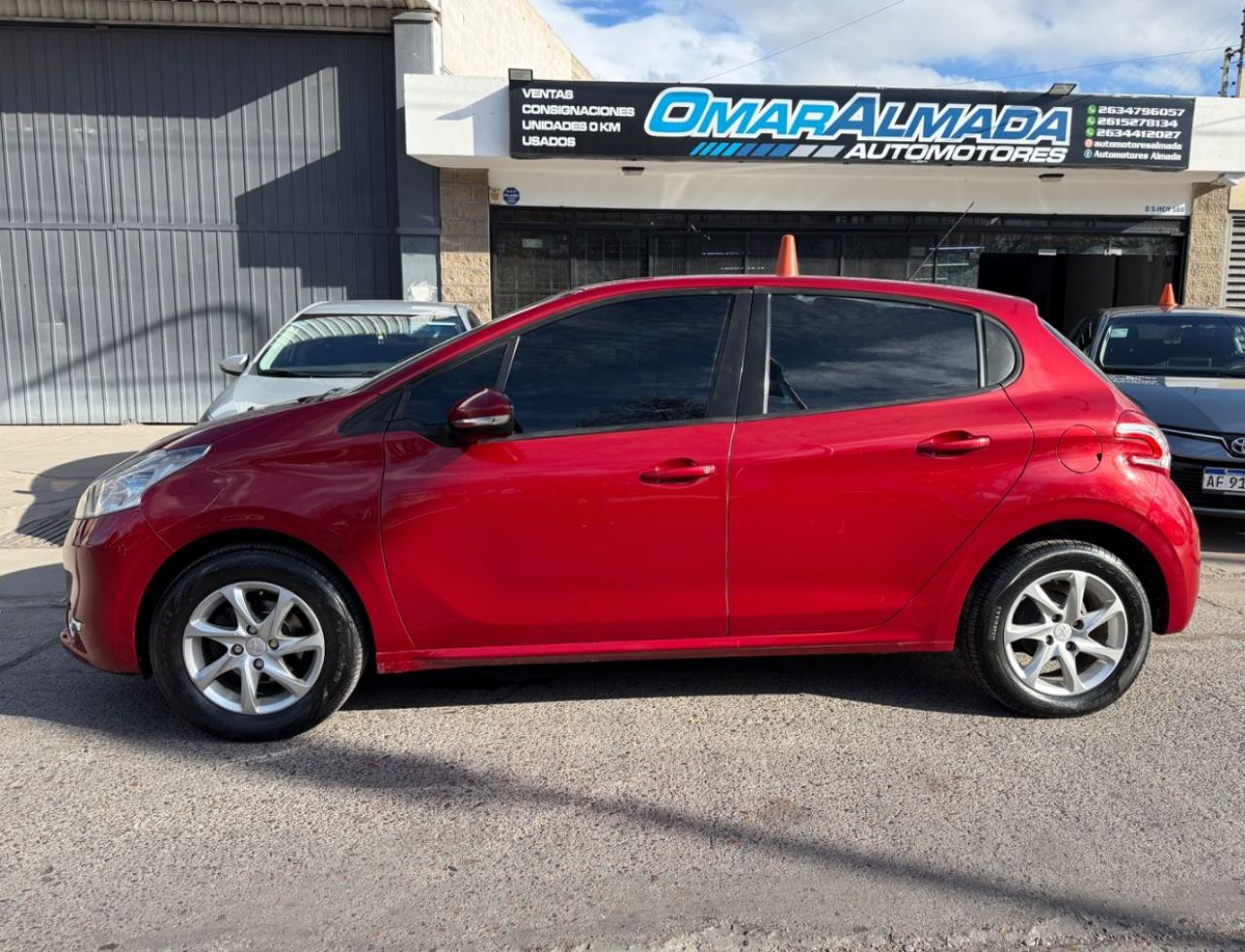 Peugeot 208 Usado Financiado en Mendoza, deRuedas