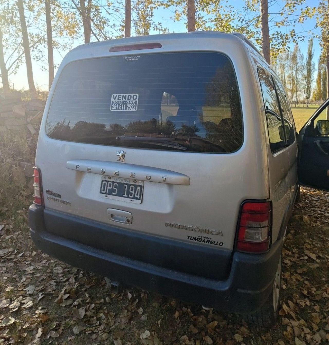 Peugeot Partner Usada en Mendoza, deRuedas