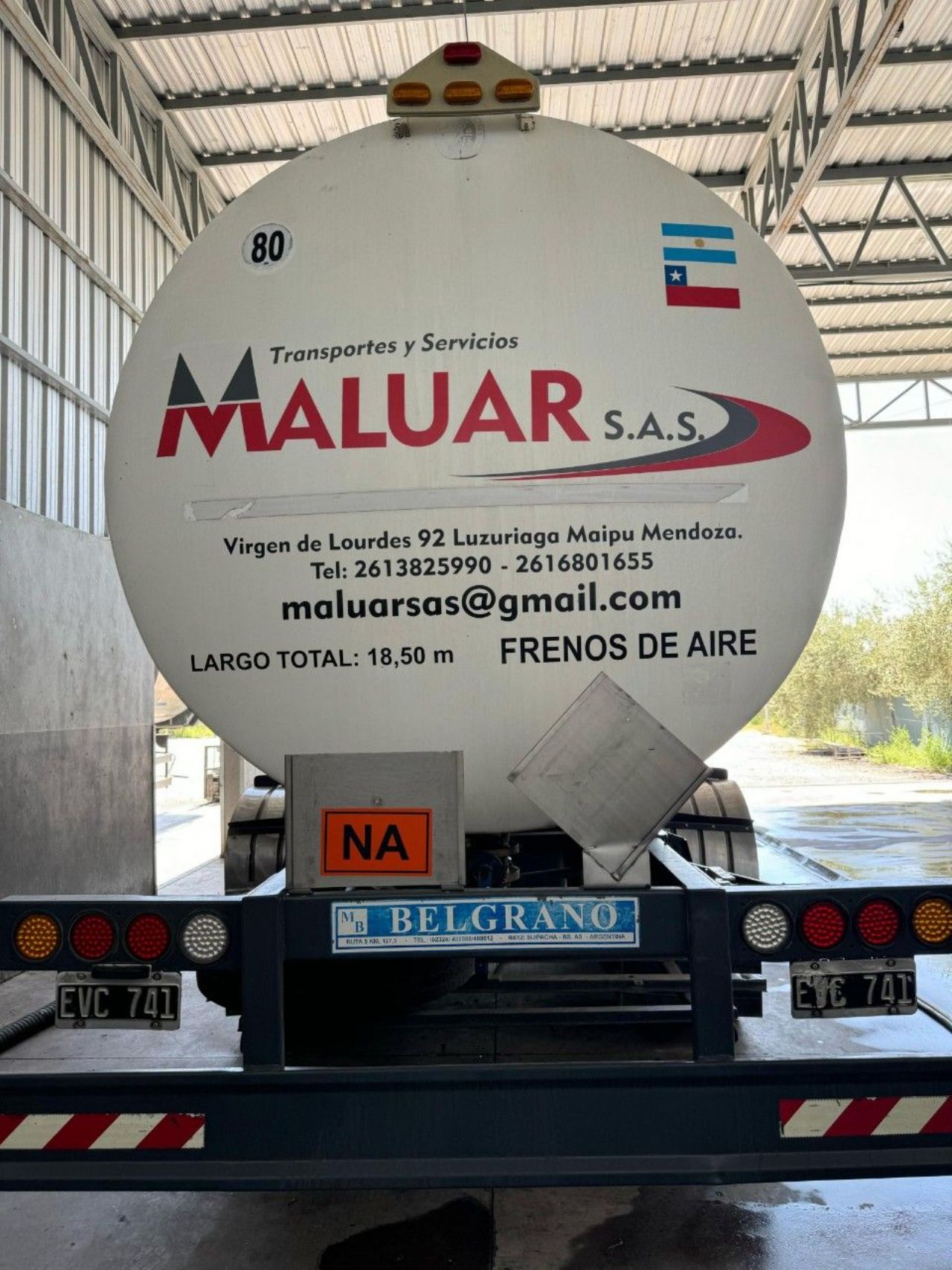 Remolque 3 ejes Usado en Mendoza, deRuedas