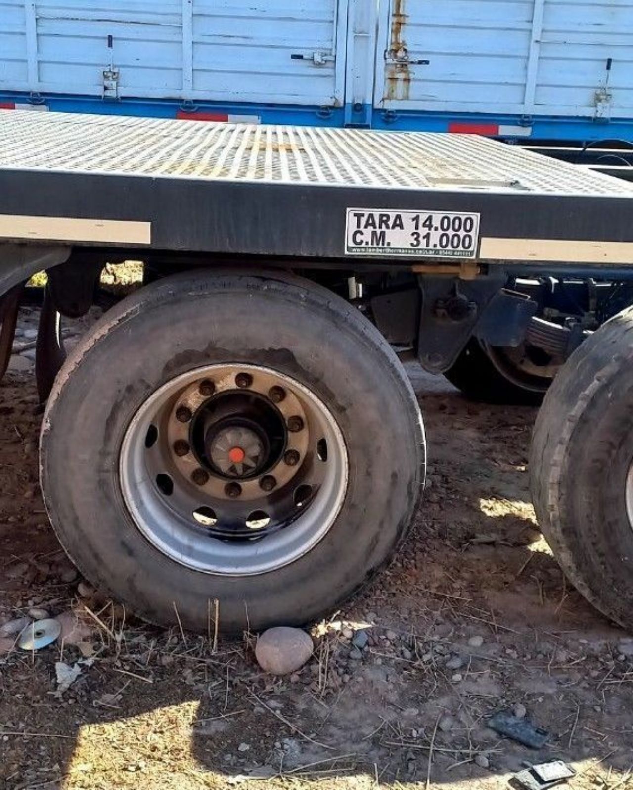 Remolque 3 ejes Usado en Mendoza, deRuedas