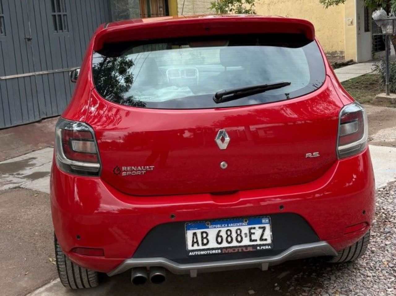 Renault Sandero Usado Financiado en Mendoza, deRuedas