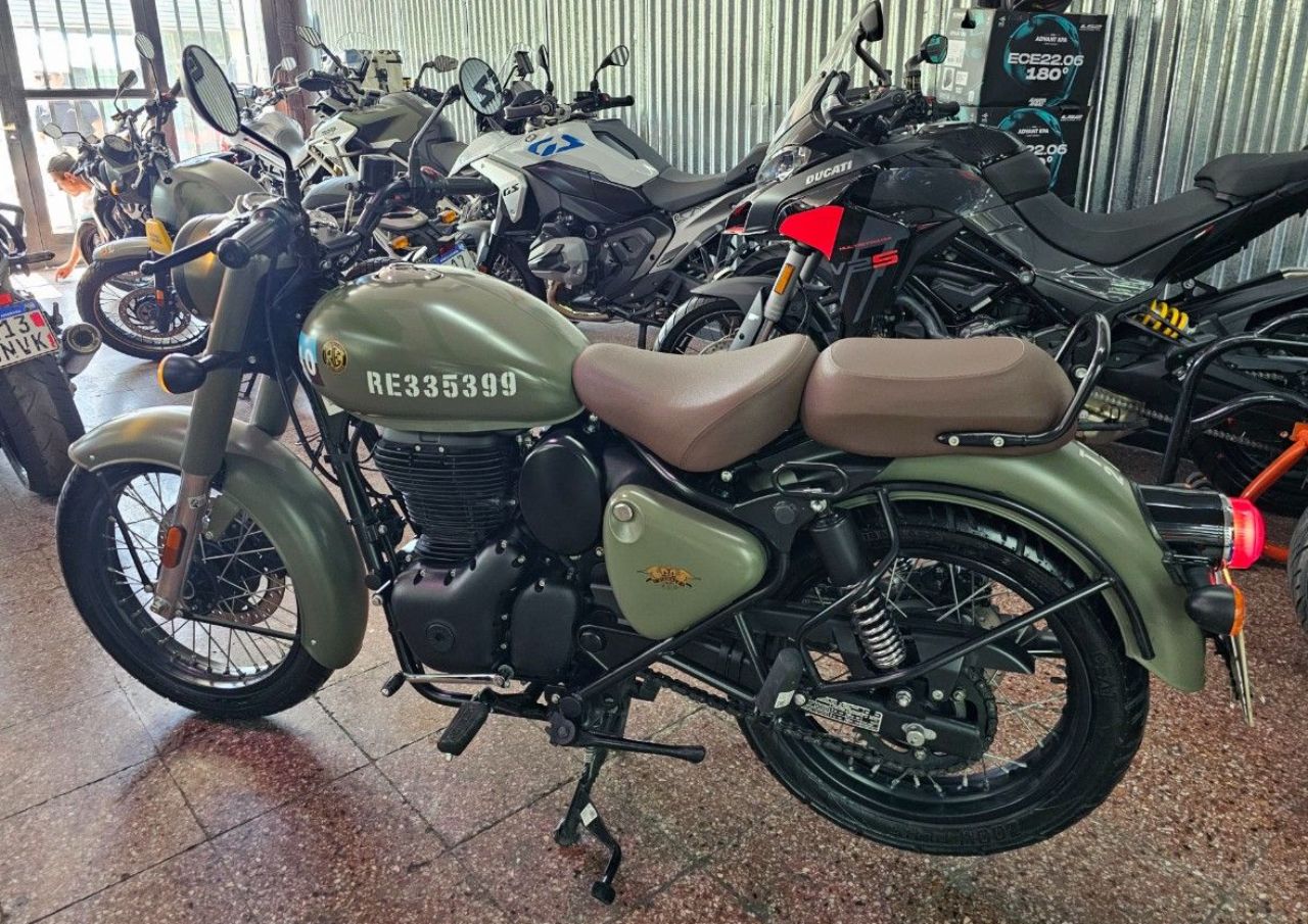 Royal Enfield Classic Usada Financiado en Mendoza, deRuedas