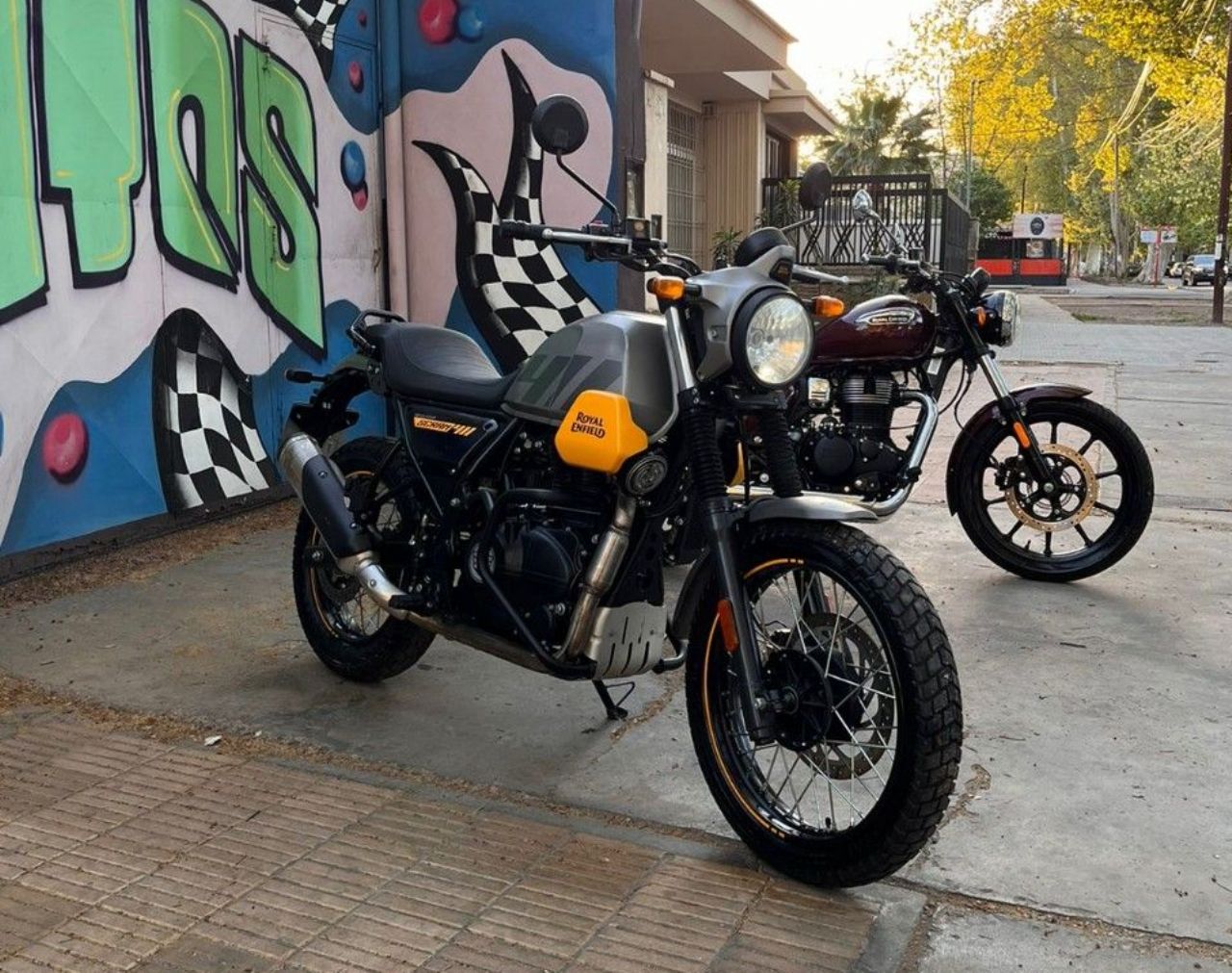 Royal Enfield Scram Usada en Mendoza, deRuedas