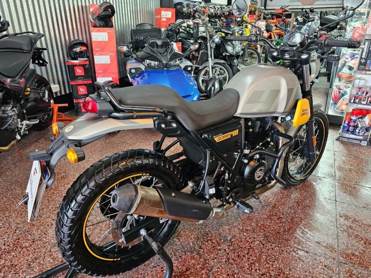 Royal Enfield Scram Usada Financiado en Mendoza, deRuedas