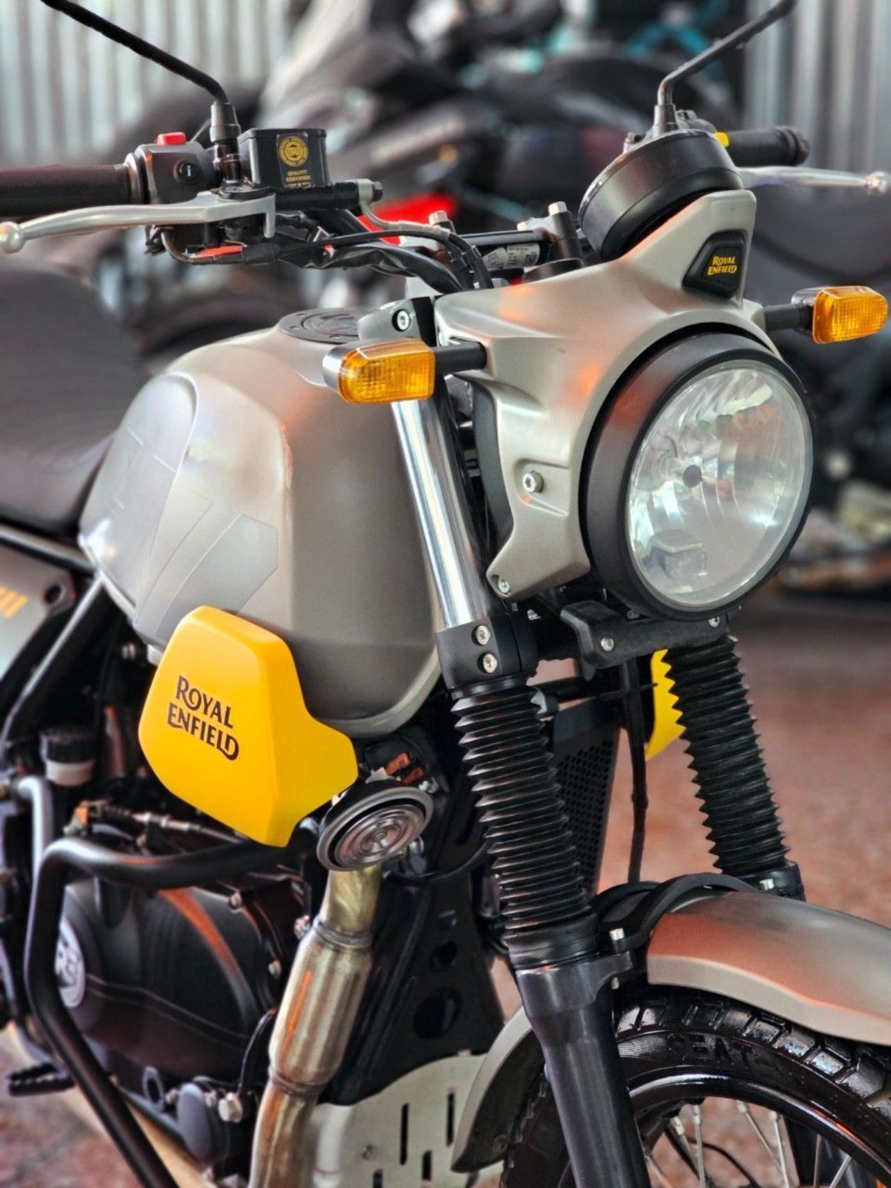 Royal Enfield Scram Usada Financiado en Mendoza, deRuedas