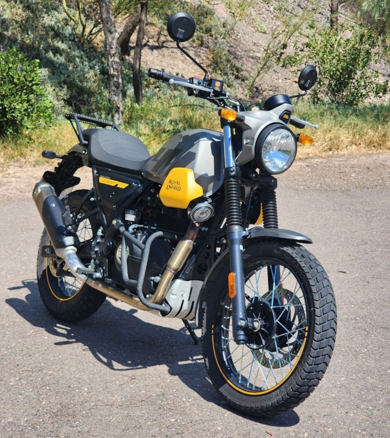 Royal Enfield Scram Usada en Mendoza, deRuedas
