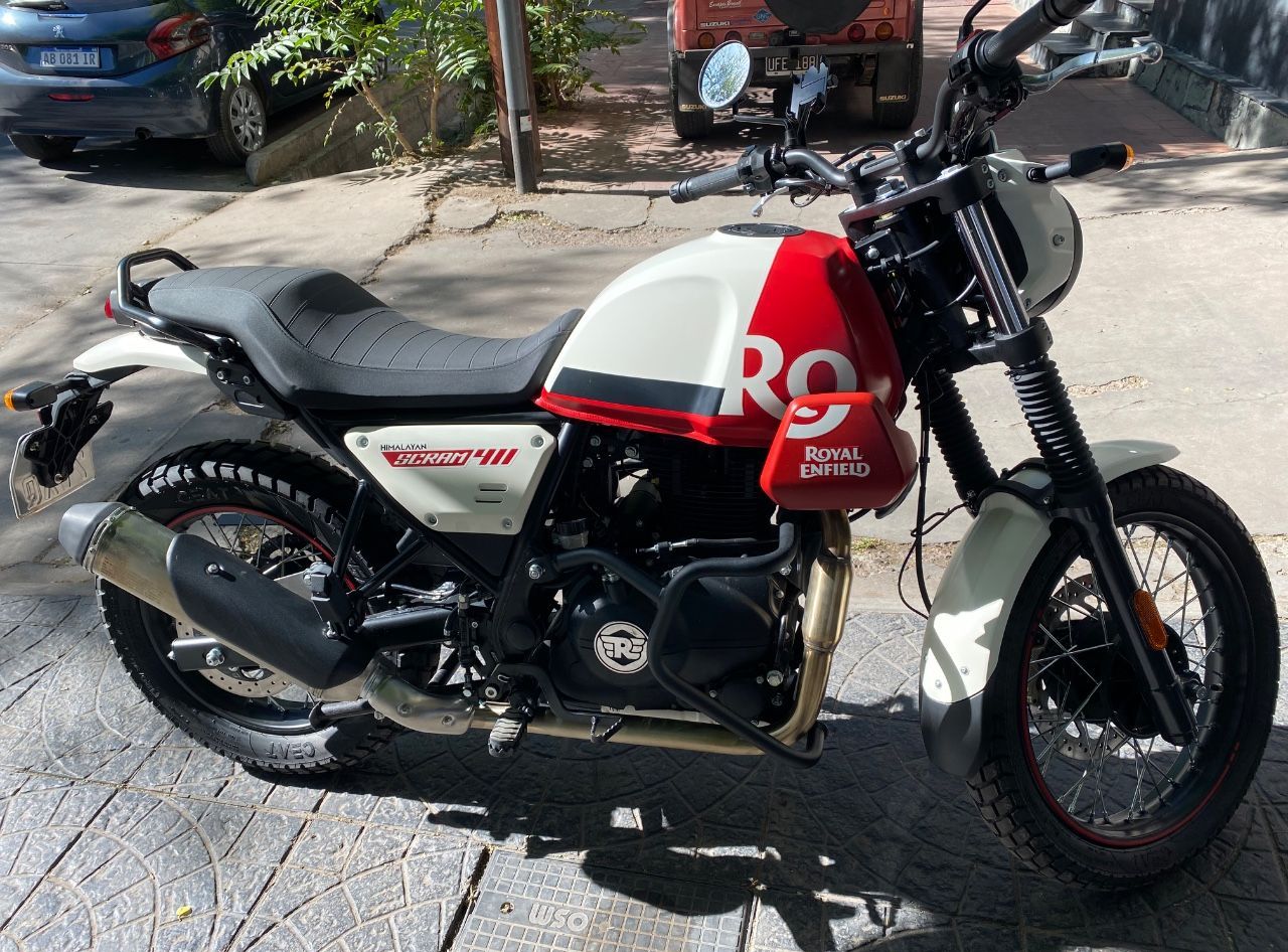 Royal Enfield Scram Usada Financiado en Mendoza, deRuedas