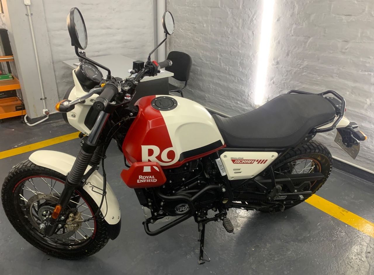 Royal Enfield Scram Usada Financiado en Mendoza, deRuedas