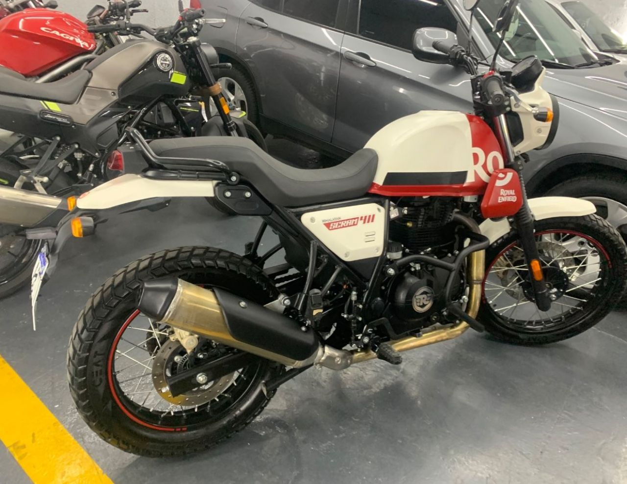 Royal Enfield Scram Usada Financiado en Mendoza, deRuedas