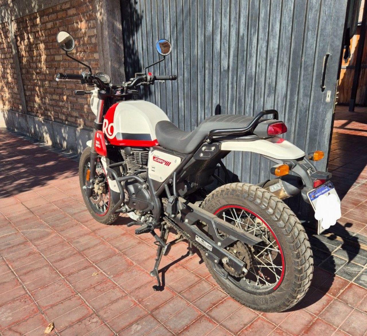 Royal Enfield Scram Usada en Mendoza, deRuedas