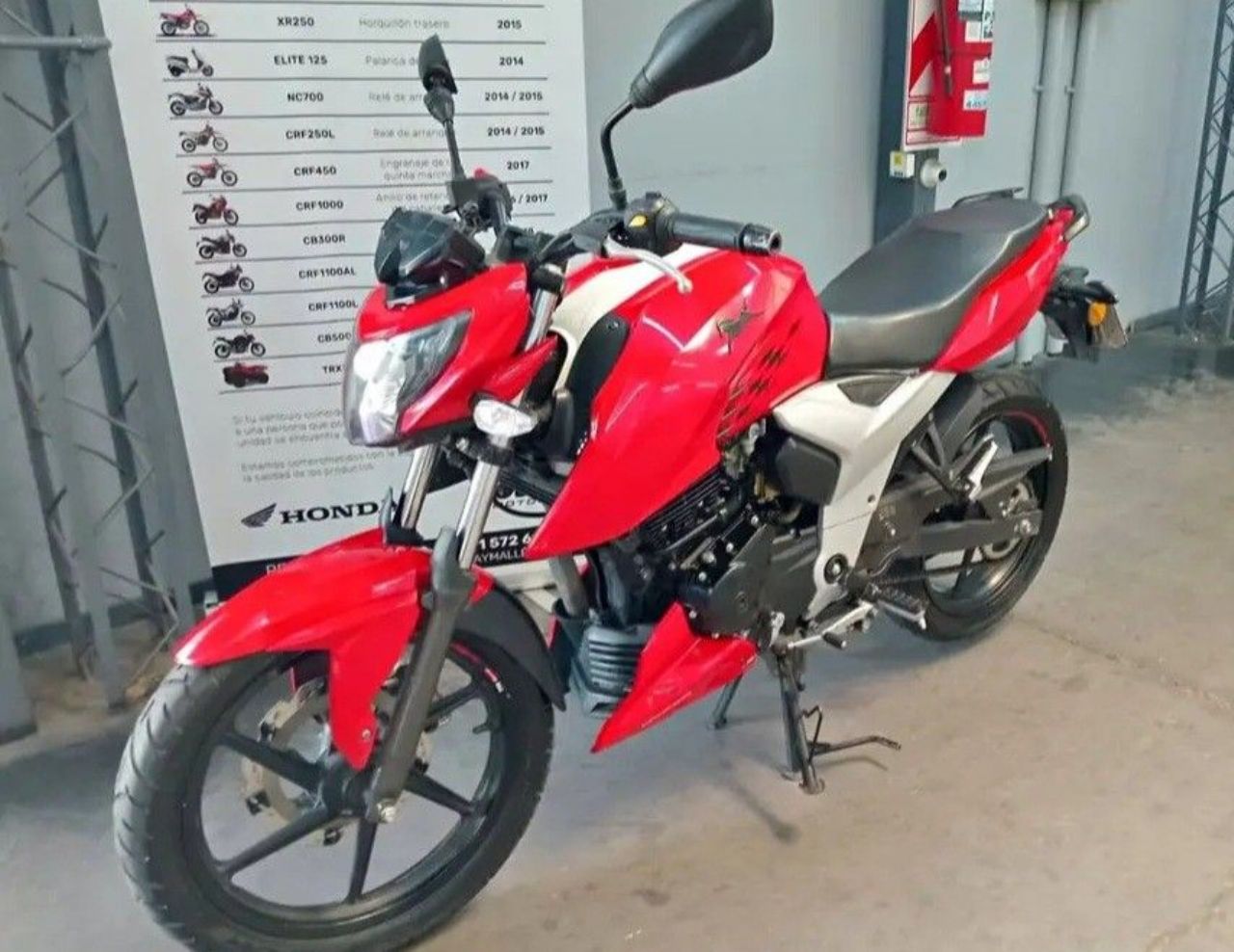 TVS RTR Usada en Mendoza, deRuedas
