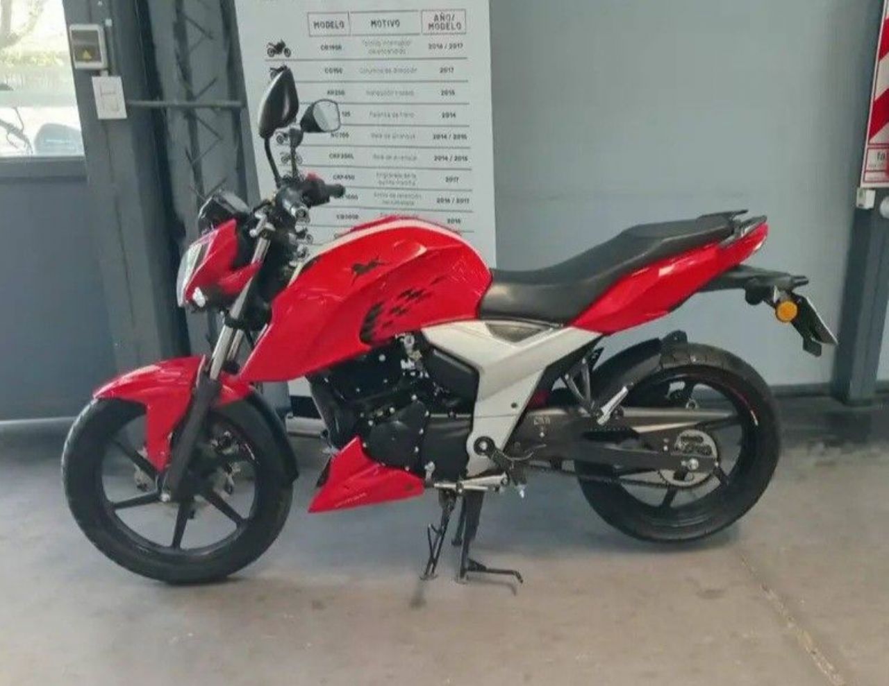 TVS RTR Usada en Mendoza, deRuedas