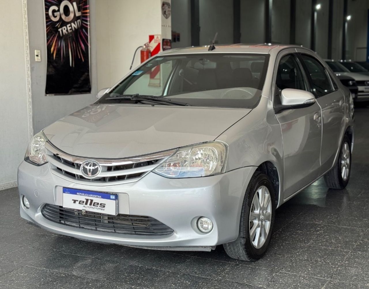 Toyota Etios Usado Financiado en San Juan, deRuedas